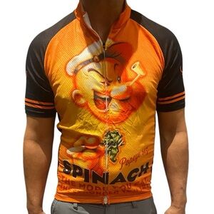 Men's Popeye Cycling Shirt Like New!